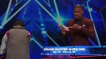 Grand Master Qi Feilong Nick Cannon Helps Out Kung Fu Master - Americas Got Talent 2015 2