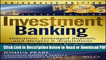 [Get] Investment Banking: Valuation, Leveraged Buyouts, and Mergers and Acquisitions Popular Online