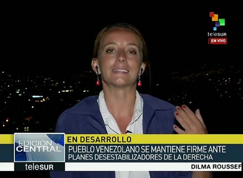 Venezolanos, firmes frente a planes desestabilizadores de la derecha