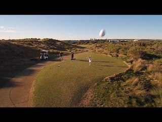Junior Golfer Knocks Drone Out of the Sky