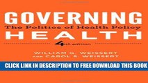 [PDF] Governing Health: The Politics of Health Policy Popular Collection