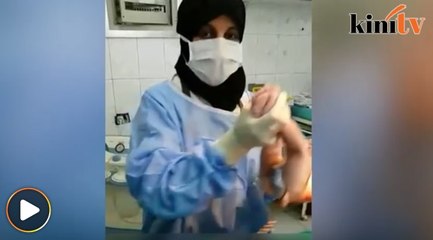 Bayi di Aleppo mati setiap hari, kata doktor