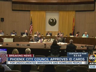 Phoenix City Council approves ID cards for undocumented immigrants, homeless