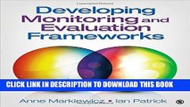 [PDF] Developing Monitoring and Evaluation Frameworks Full Collection