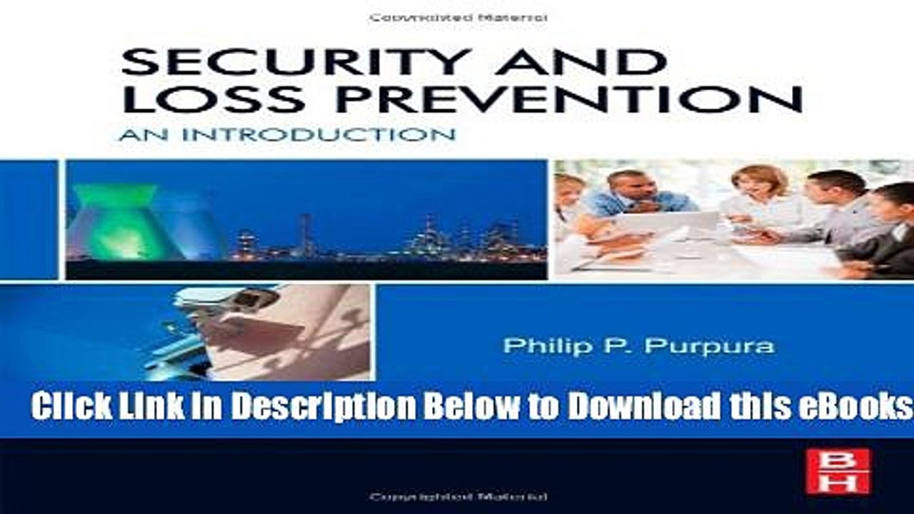 [PDF] Security and Loss Prevention: An Introduction Free Ebook