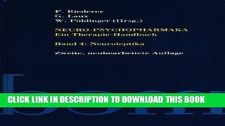 [PDF] Neuro-Psychopharmaka Ein Therapie-Handbuch: Band 4. Neuroleptika (German Edition) Popular