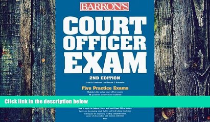 Big Deals  Court Officer Exam (Barron s Court Officer Exam)  Best Seller Books Most Wanted