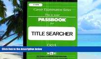 Big Deals  Title Searcher(Passbooks) (Career Examination Series)  Free Full Read Most Wanted
