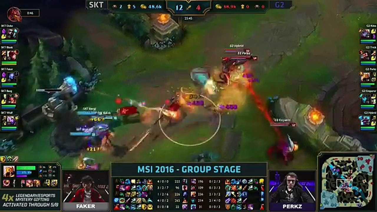 SKT vs G2 - MSI 2016 (Mid-Season Invitational) - SK Telecom T1 vs G2 Esports_8