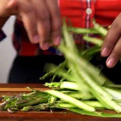How To Make Creamy Linguini with Asparagus Ribbons