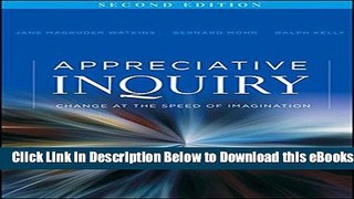 [Reads] Appreciative Inquiry: Change at the Speed of Imagination Online Books