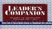 [Reads] The Leader s Companion: Insights on Leadership Through the Ages Free Books
