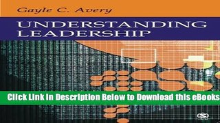 [Download] Understanding Leadership: Paradigms and Cases Online Books