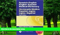 Big Deals  Spanish-English English-Spanish Medical Dictionary: Diccionario MÃ©dico