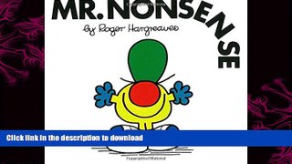 FAVORITE BOOK  Mr. Nonsense (Mr. Men and Little Miss) FULL ONLINE