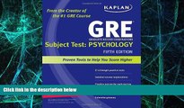 Big Deals  GRE Subject Test: Psychology, 5th Edition  Best Seller Books Most Wanted