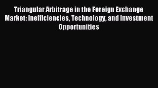 [PDF] Triangular Arbitrage in the Foreign Exchange Market: Inefficiencies Technology and Investment