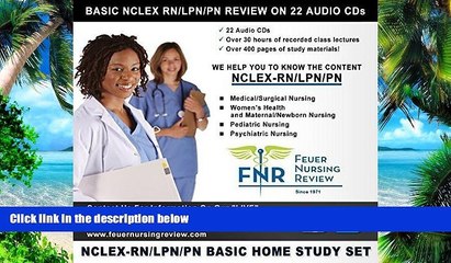 Big Deals  NCLEX-RN Review Feuer Nursing Review Home Study (RN/LPN NCLEX)  Free Full Read Most