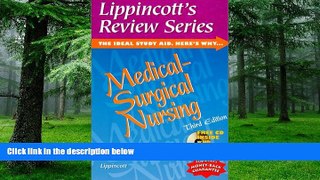 Big Deals  Lippincott s Review Series, Medical-Surgical Nursing (Book with CD-ROM)  Free Full Read