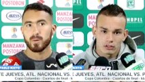 Juan Pablo Nieto y Tomás Maya hablaron en la previa del juego entre Nacional y Patriotas · Copa Colombia 2016 (cuartos de final, ida)