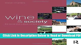 [Get] Wine and Society Free Online