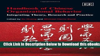 [PDF] Handbook of Chinese Organizational Behavior: Integrating Theory, Research and Practice