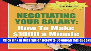 [Reads] Negotiating Your Salary 6th Edition Free Books