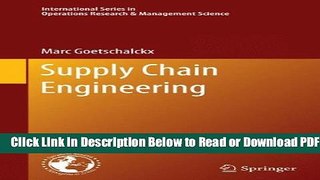 [Get] Supply Chain Engineering Popular New