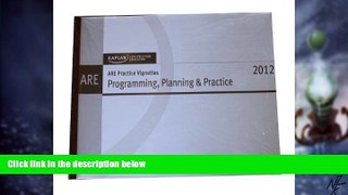 Big Deals  KAPLAN Construction Education - ARE 4.0 - Programming Planning   Practice - Practice