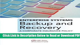 [Get] Enterprise Systems Backup and Recovery: A Corporate Insurance Policy Popular New