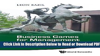 [Get] Business Games For Management and Economics: Learning by Playing Free New