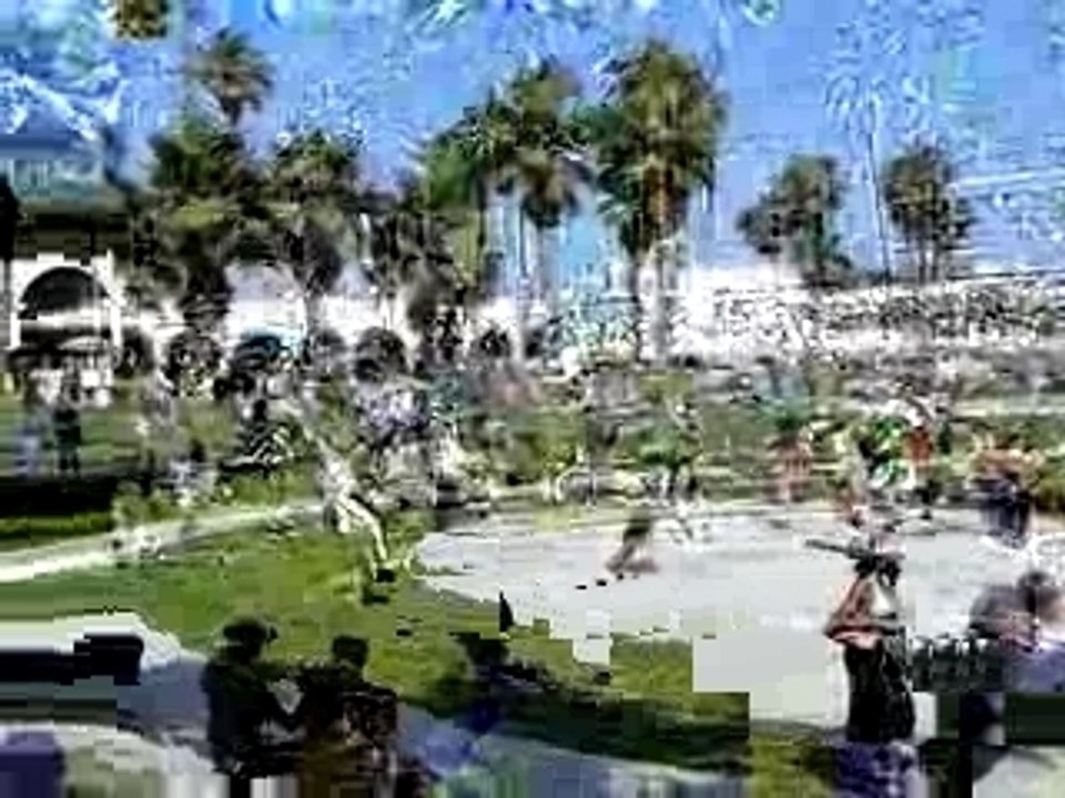 Danse sur Roller à Venice Beach