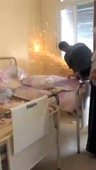 انها تونس الثورة يا أولاد هذا أصل في مستشفى اه وبرى