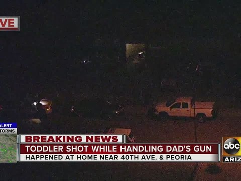 Phoenix boy accidentally shoots himself in leg after finding dad’s gun