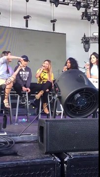 Fifth Harmony cantando ' I wanna dance with somebody - whitney houston' na soundcheck