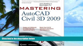 Big Deals  Mastering AutoCAD Civil 3D 2009  Free Full Read Best Seller