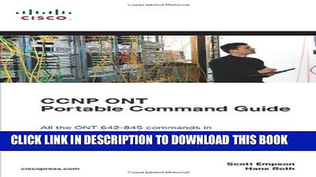 [PDF] CCNP ONT Portable Command Guide Full Online