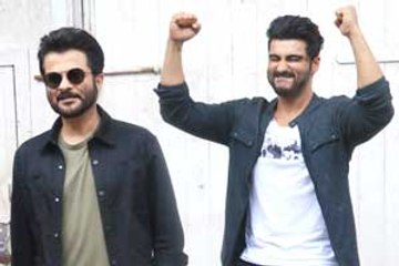 Arjun & Anil show their bromance on the sets of Vogue BFFs