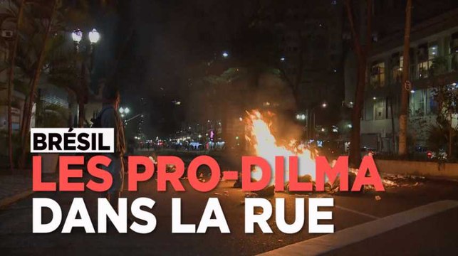 Contestations au Brésil après la destitution de Dilma Rousseff
