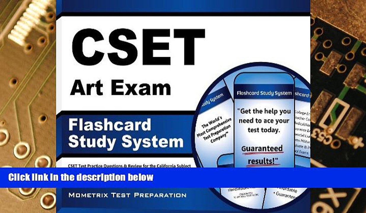 Big Deals  CSET Art Exam Flashcard Study System: CSET Test Practice Questions   Review for the