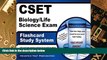 Big Deals  CSET Biology/Life Science Exam Flashcard Study System: CSET Test Practice Questions