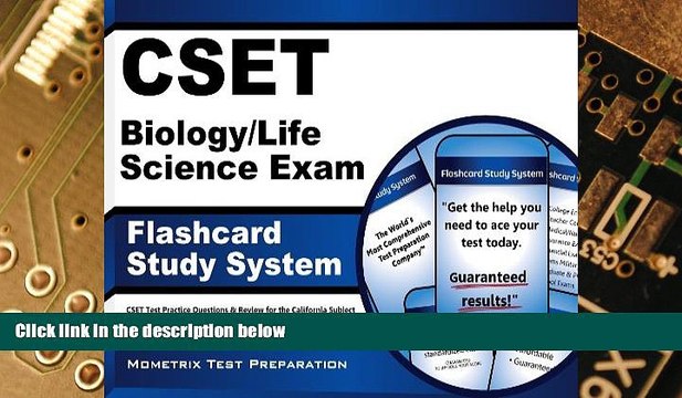 Big Deals CSET Biology/Life Science Exam Flashcard Study System: CSET Test Practice Questions