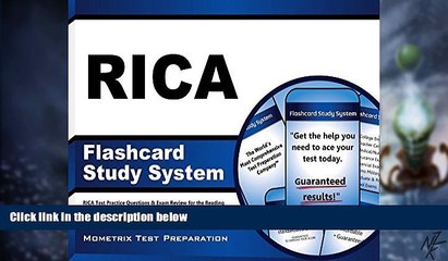 Big Deals  RICA Flashcard Study System: RICA Test Practice Questions   Exam Review for the Reading