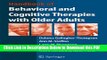 [Read] Handbook of Behavioral and Cognitive Therapies with Older Adults Popular Online