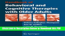 [Read] Handbook of Behavioral and Cognitive Therapies with Older Adults Popular Online