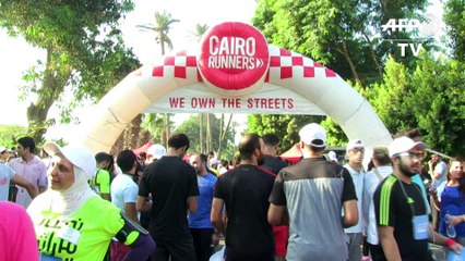 Le Caire le week-end, paradis des joggers et cyclistes