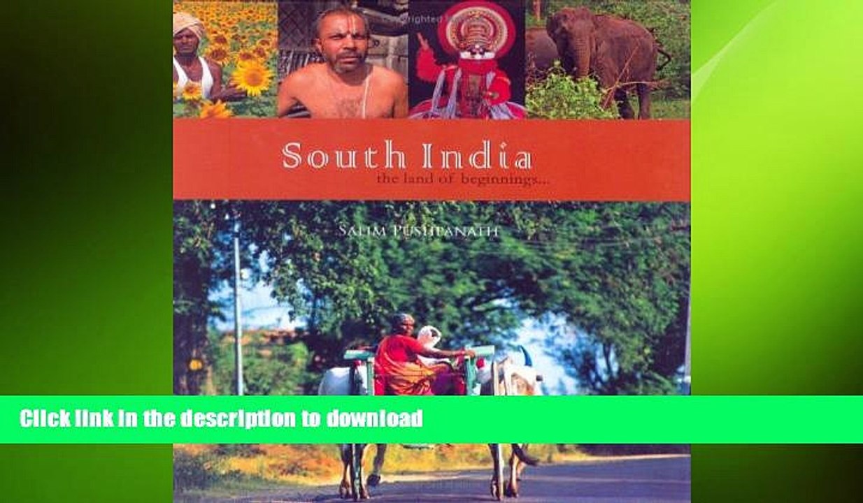 EBOOK ONLINE South India/the land of beginnings READ EBOOK