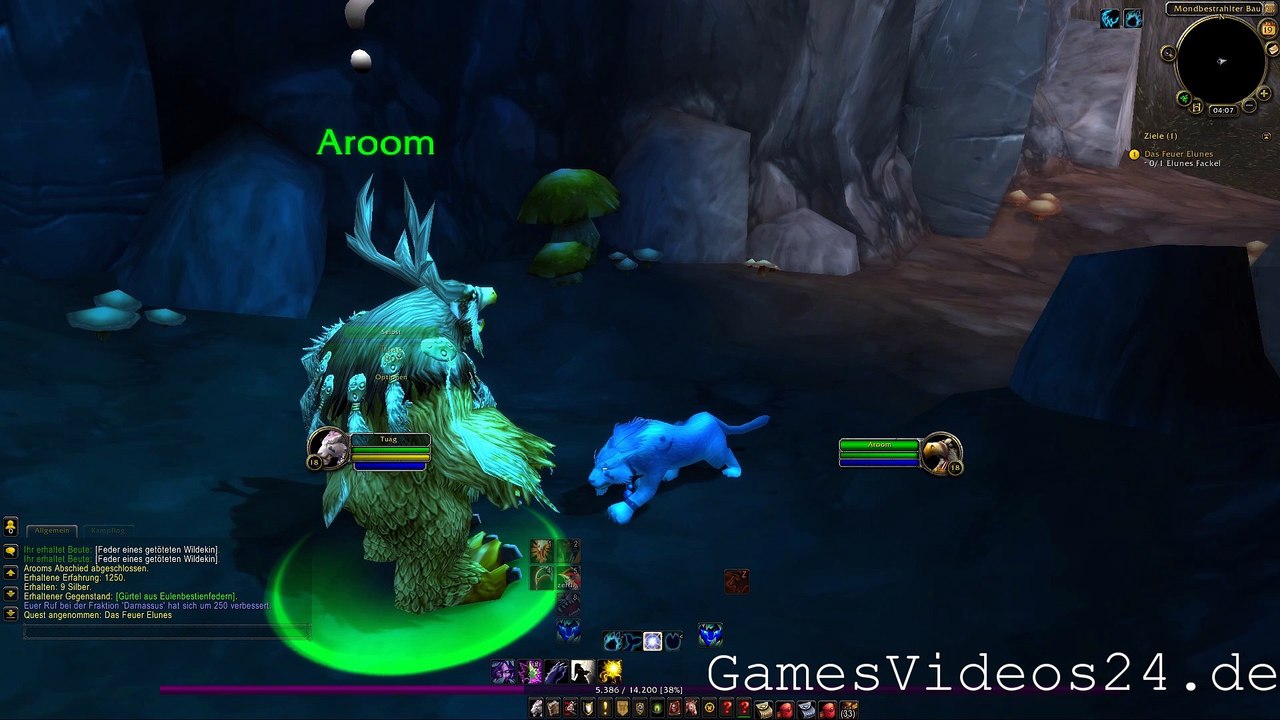 World of Warcraft Quest: Das Feuer Elunes (Allianz)