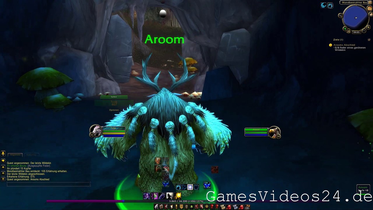 World of Warcraft Quest: Arooms Abschied (Allianz)