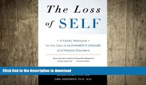 FAVORITE BOOK  The Loss of Self: A Family Resource for the Care of Alzheimer s Disease and